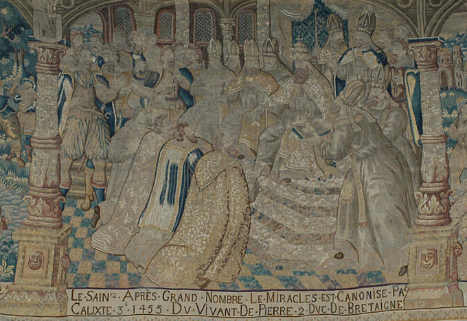 Vannes - La tapisserie de Saint Vincent Ferrier