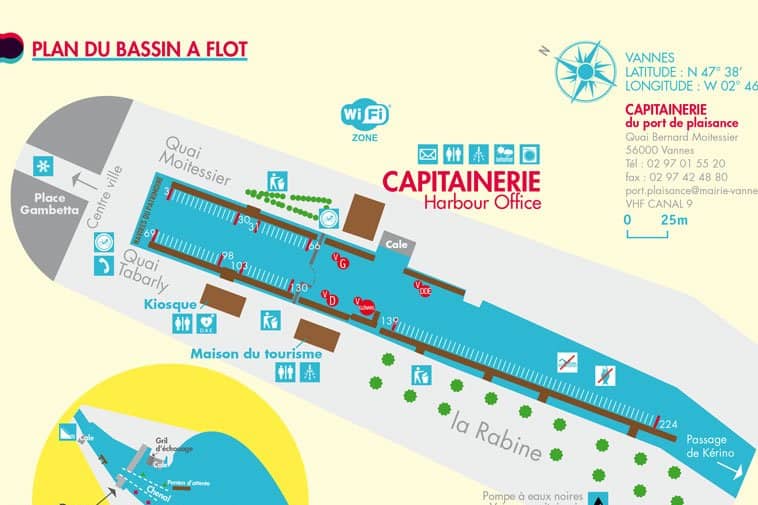 Plan de Vannes