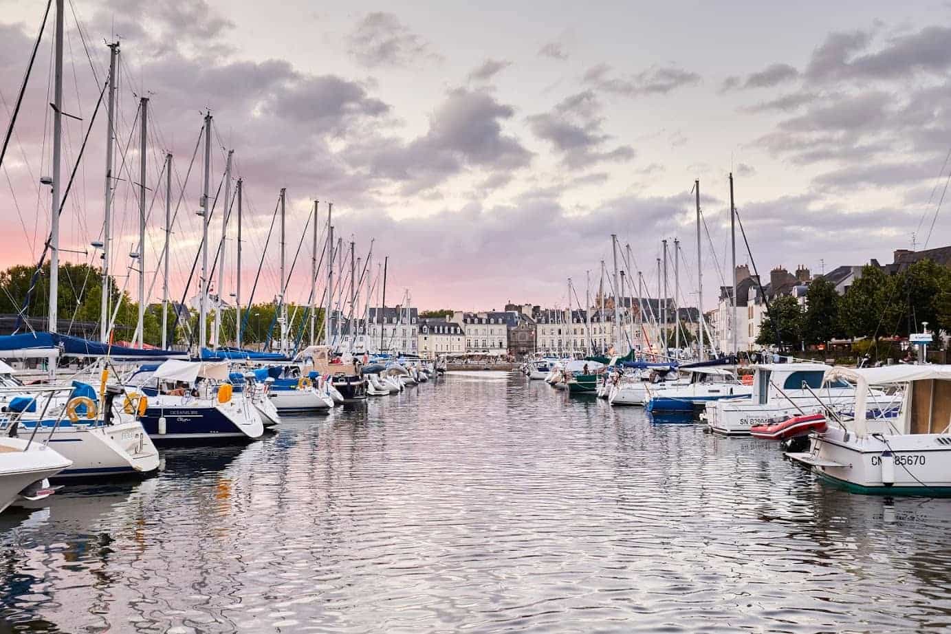 Le port de plaisance de Vannes