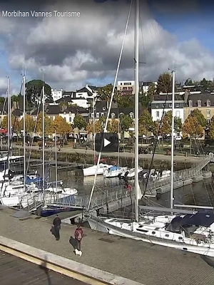 Webcam du port de Vannes